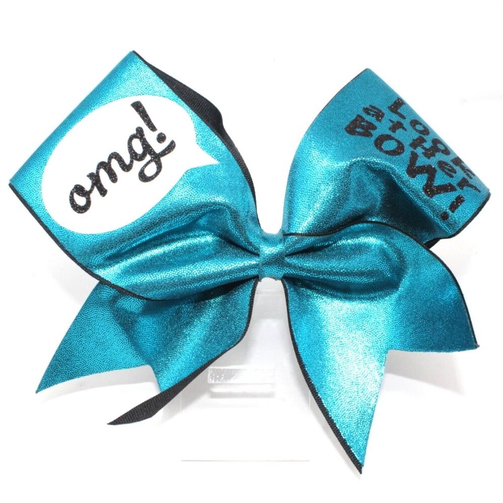 Big Stiff 6" Cheer Bows Sparkly Bejeweled Competition Cheerleader Lot Of 5 Bows - Picture 4 of 13